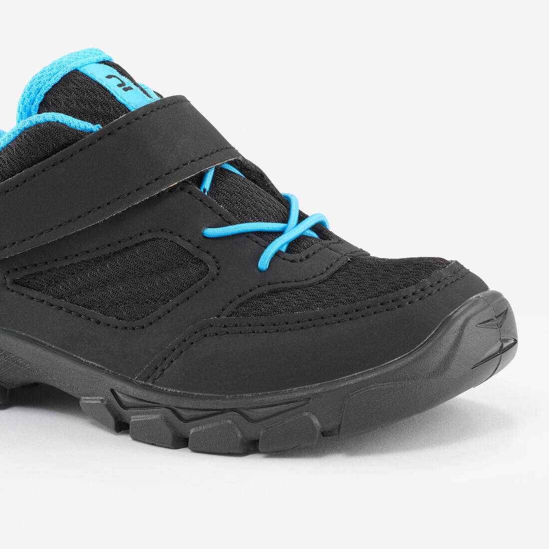 Chaussures de randonnée enfant avec scratch -  NH100 bleu - 24 à 34