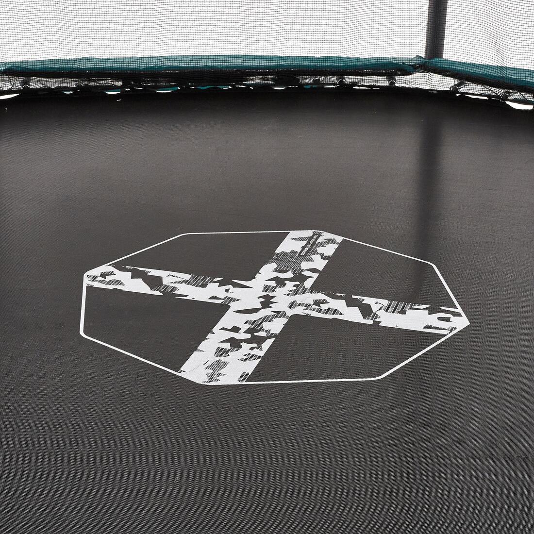 TRAMPOLINE HEXAGONAL 240 AVEC FILET DE PROTECTION