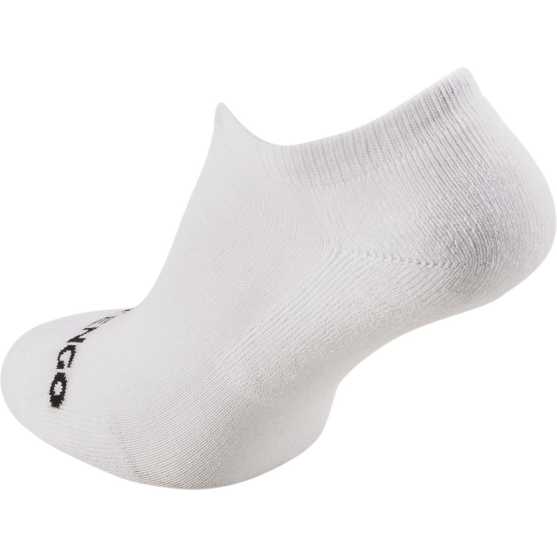 CHAUSSETTES DE TENNIS BASSES RS 100 BLANCHE LOT DE 3