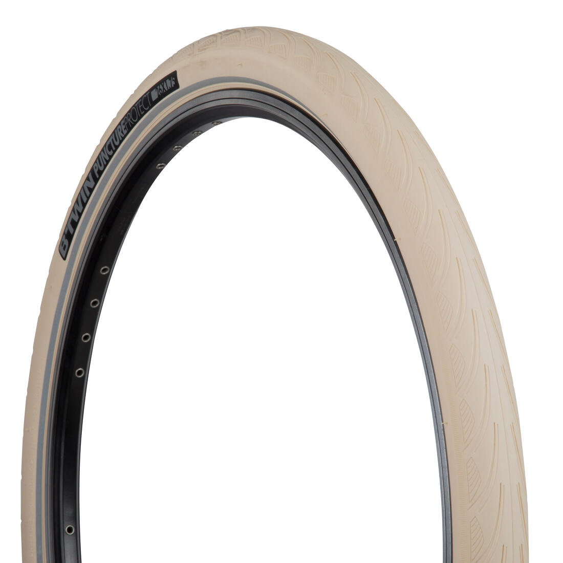 PNEU VELO DE VILLE CITY 5 PROTECT BLANC 26x1.75 / ETRTO 44-559