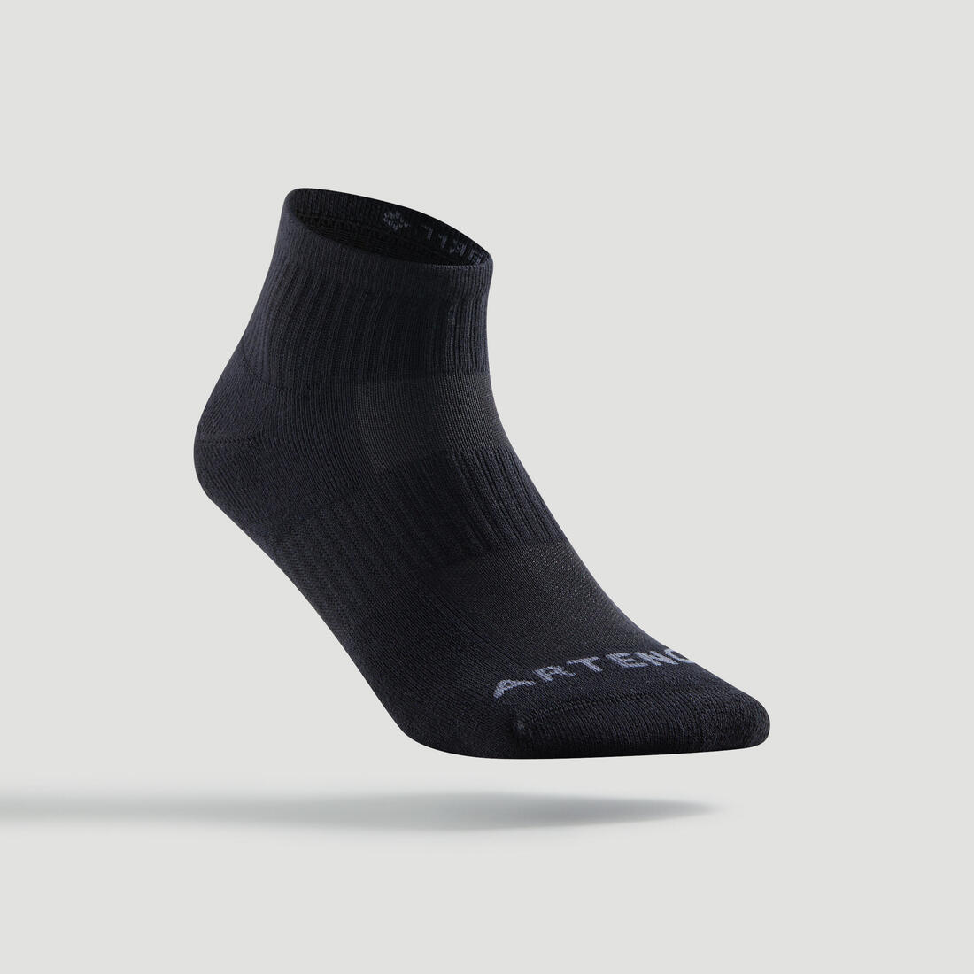 CHAUSSETTES DE SPORT MI-HAUTES ARTENGO RS 500 LOT DE 3