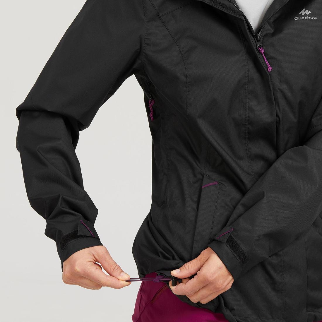 Veste imperméable de randonnée montagne - MH100 - Femme