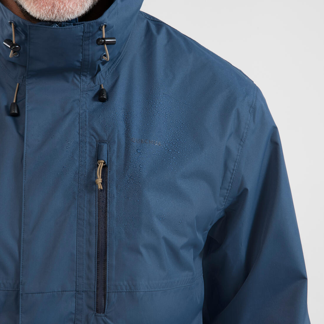 Veste imperméable de randonnée - nh500 imper - homme