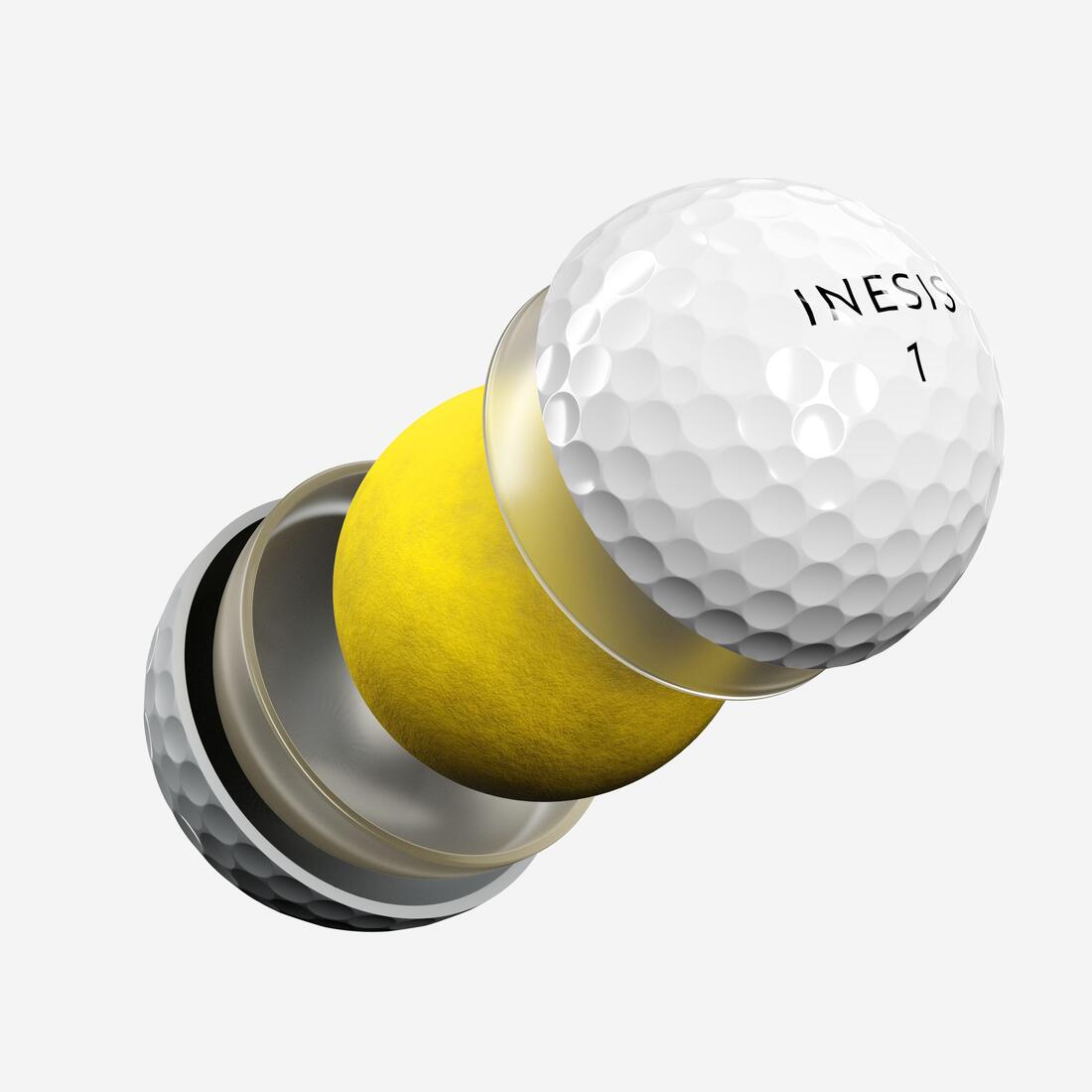 Balles golf x12 - INESIS Tour 900