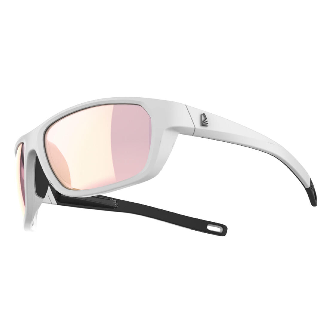 Lunettes de soleil polarisées flottantes voile adulte 500 taille S blanche