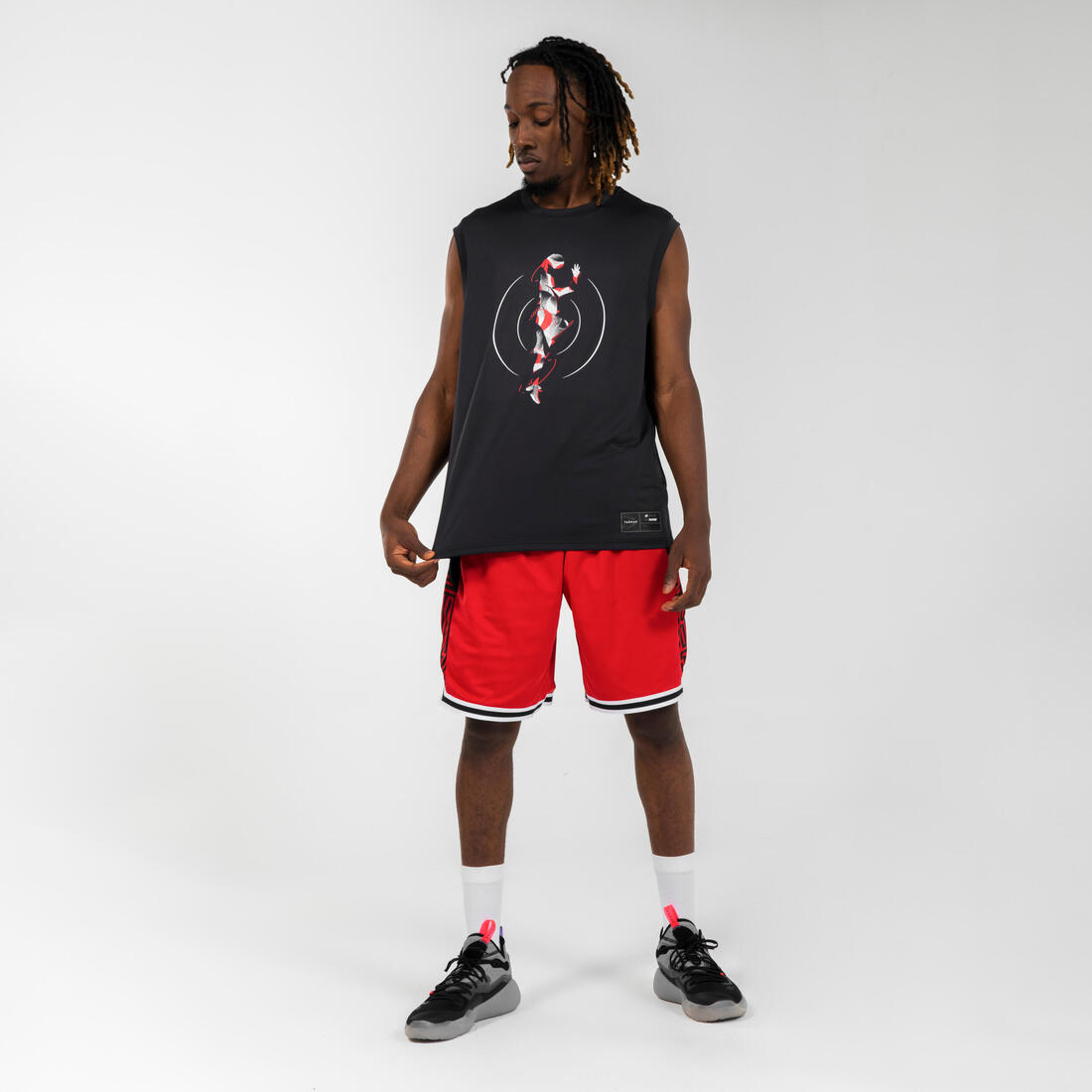 MAILLOT DE BASKETBALL SANS MANCHE HOMME/FEMME - TS500