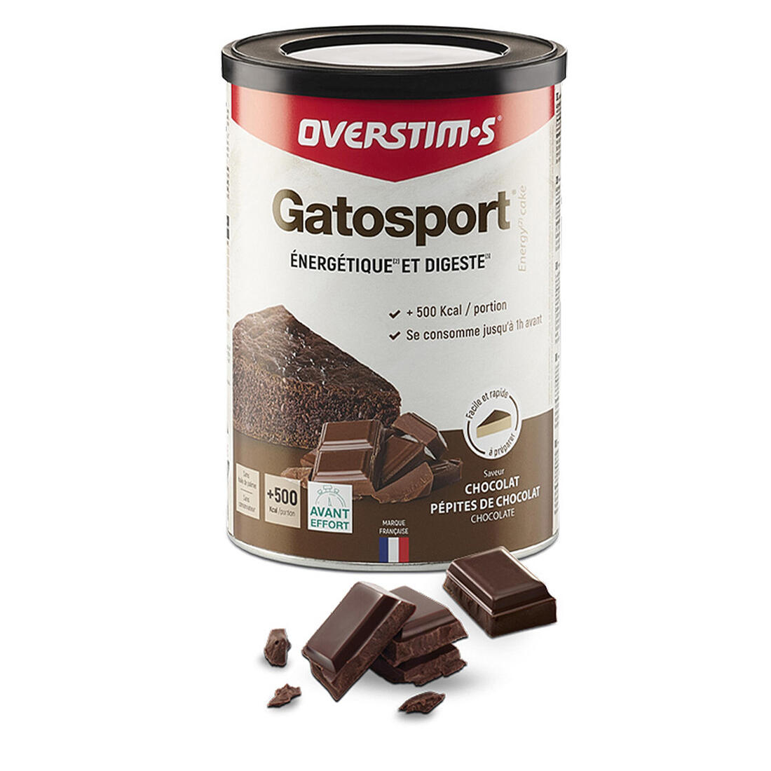 OVERSTIMS Gatosport Chocolat 400 g