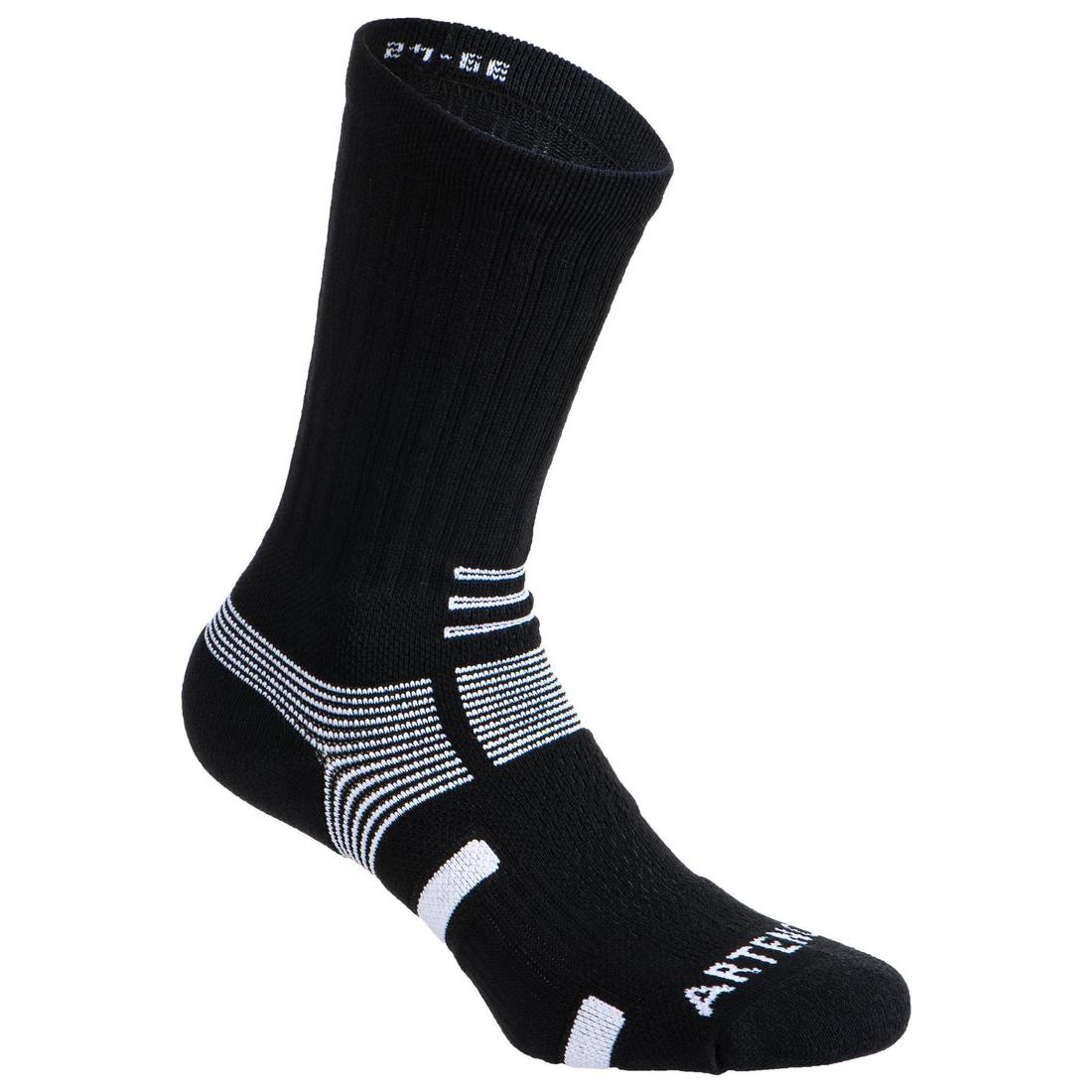 CHAUSSETTES DE SPORT HAUTES ARTENGO RS 560 LOT DE 3