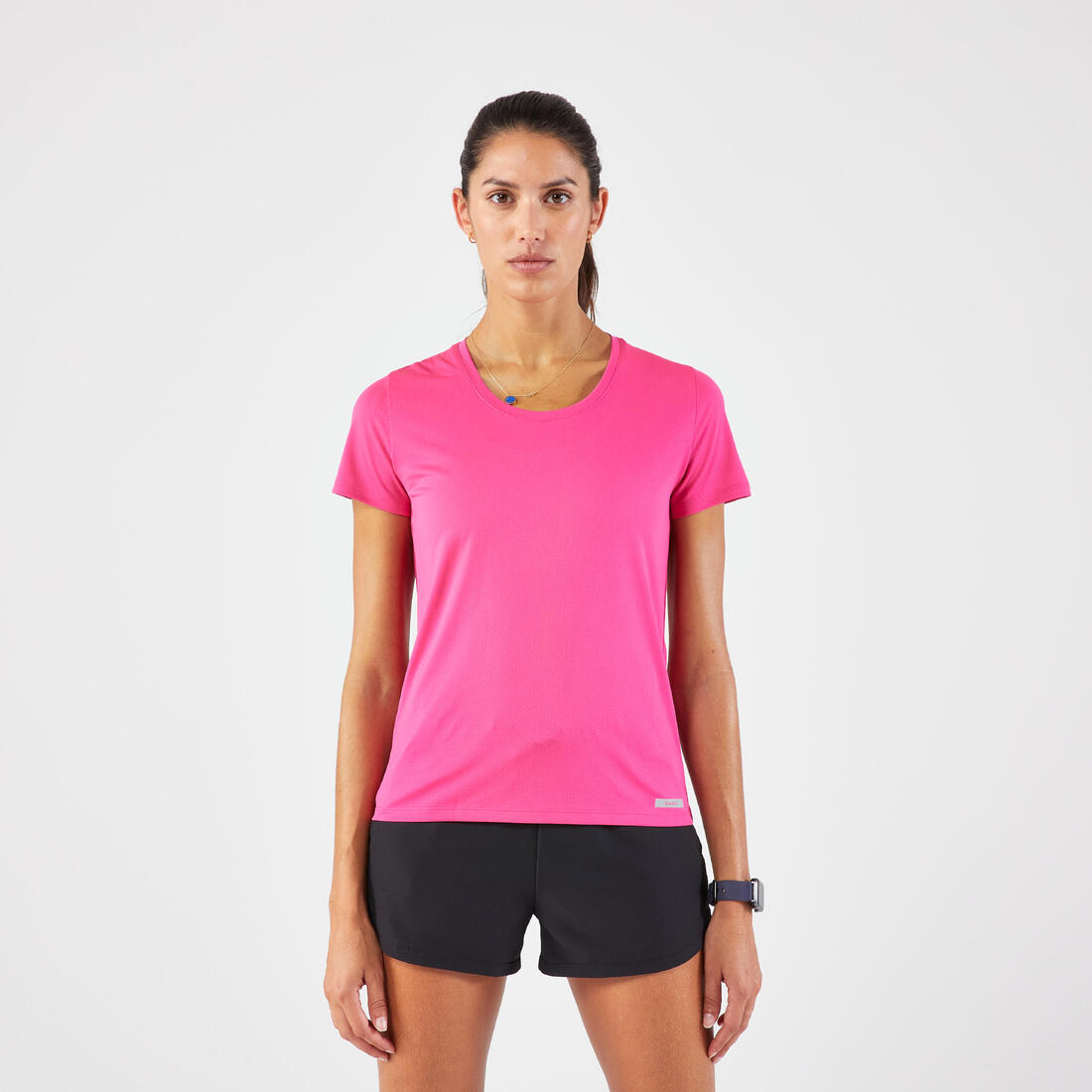 T-shirt de running respirant femme - kiprun run 100