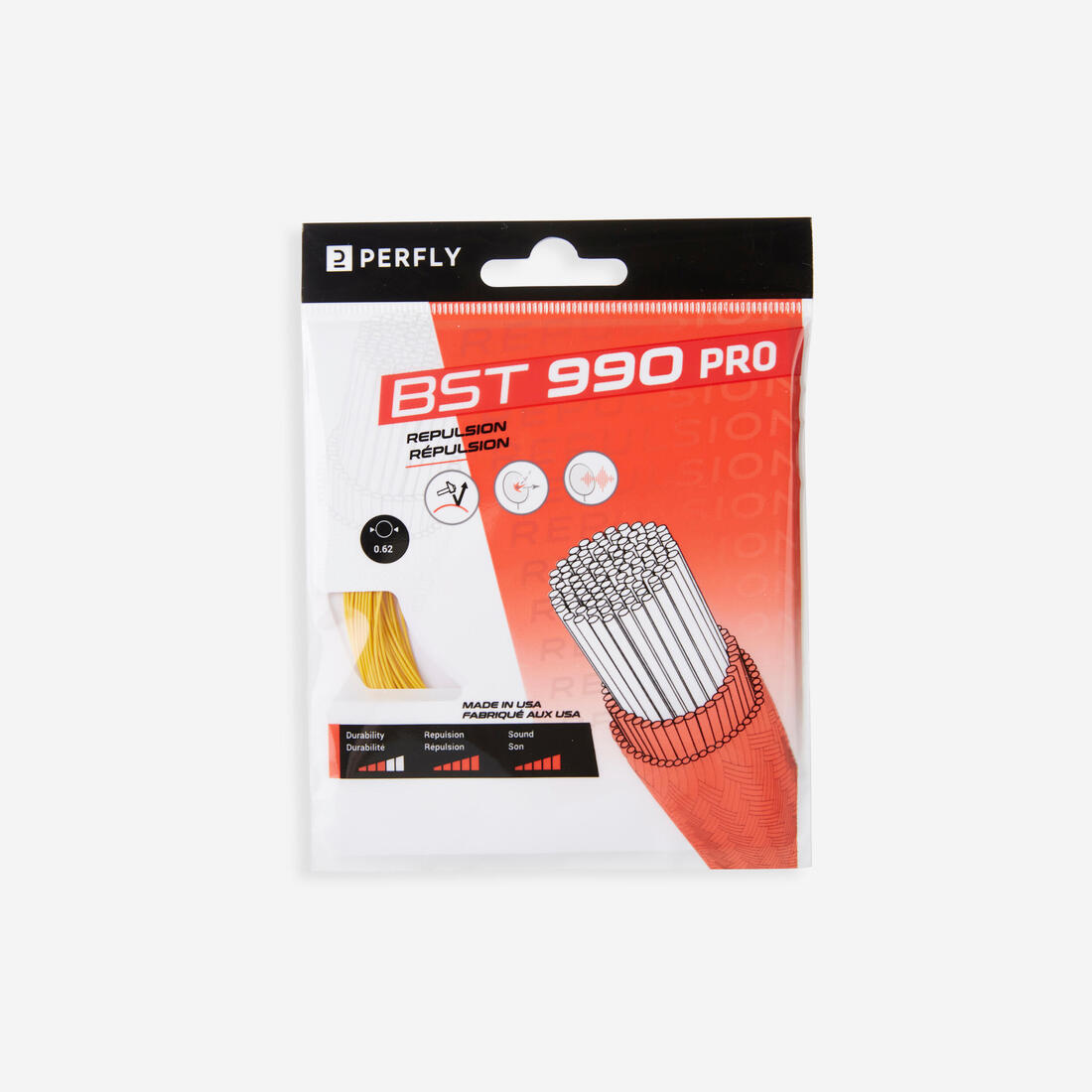 Cordage Badminton BST 990 Pro Repulsion - Doré