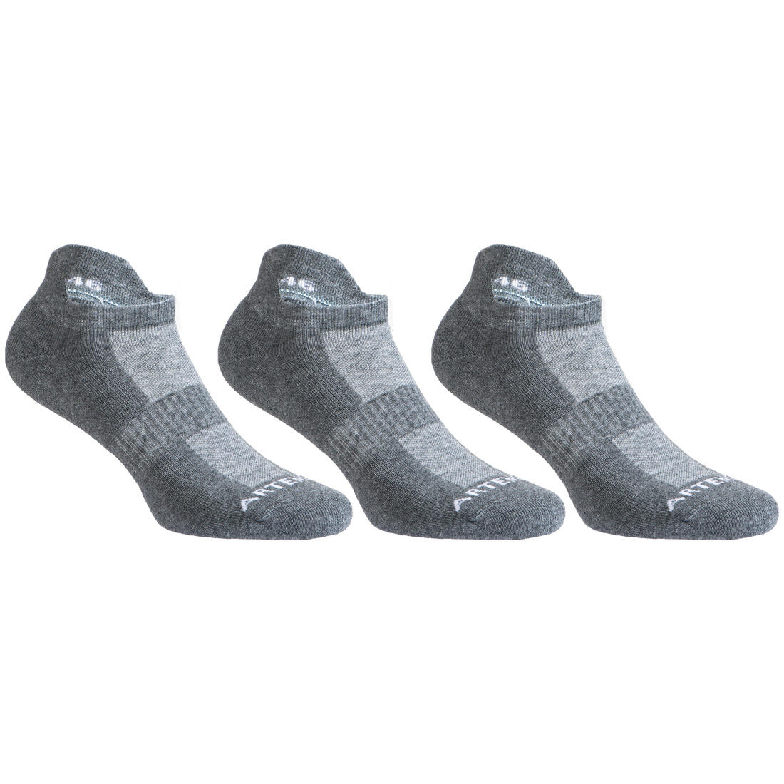 CHAUSSETTES DE SPORT BASSES ARTENGO RS 500 LOT DE 3