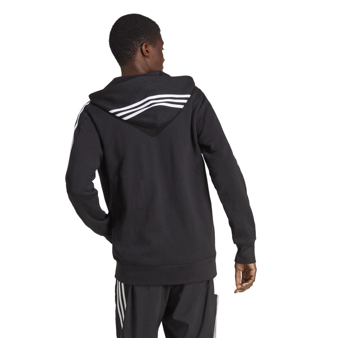 SWEAT A CAPUCHE DE FITNESS SOFT TRAINING ADIDAS HOMME NOIR