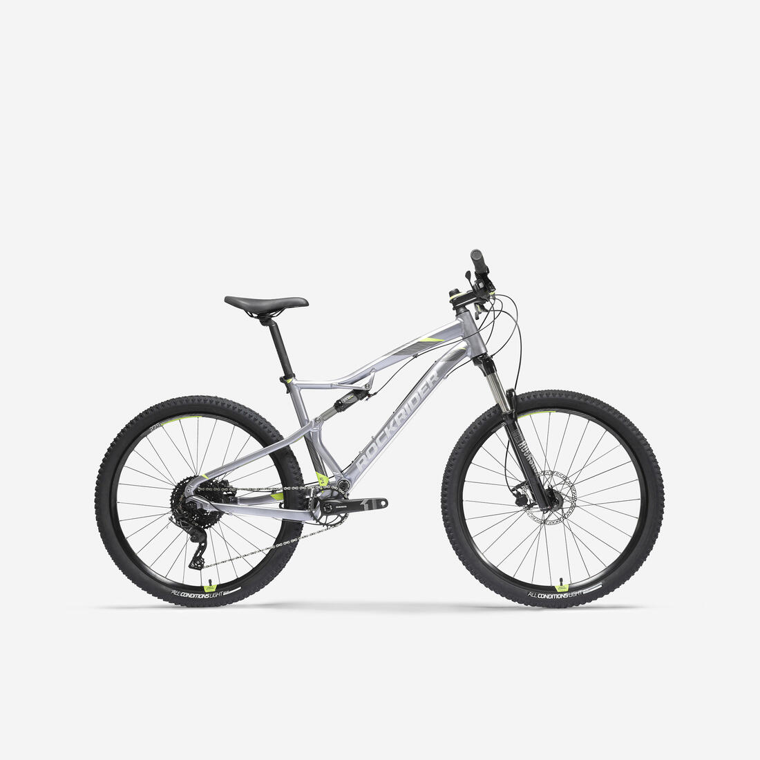 VÉLO VTT ST 900 S GRIS JAUNE 27,5"