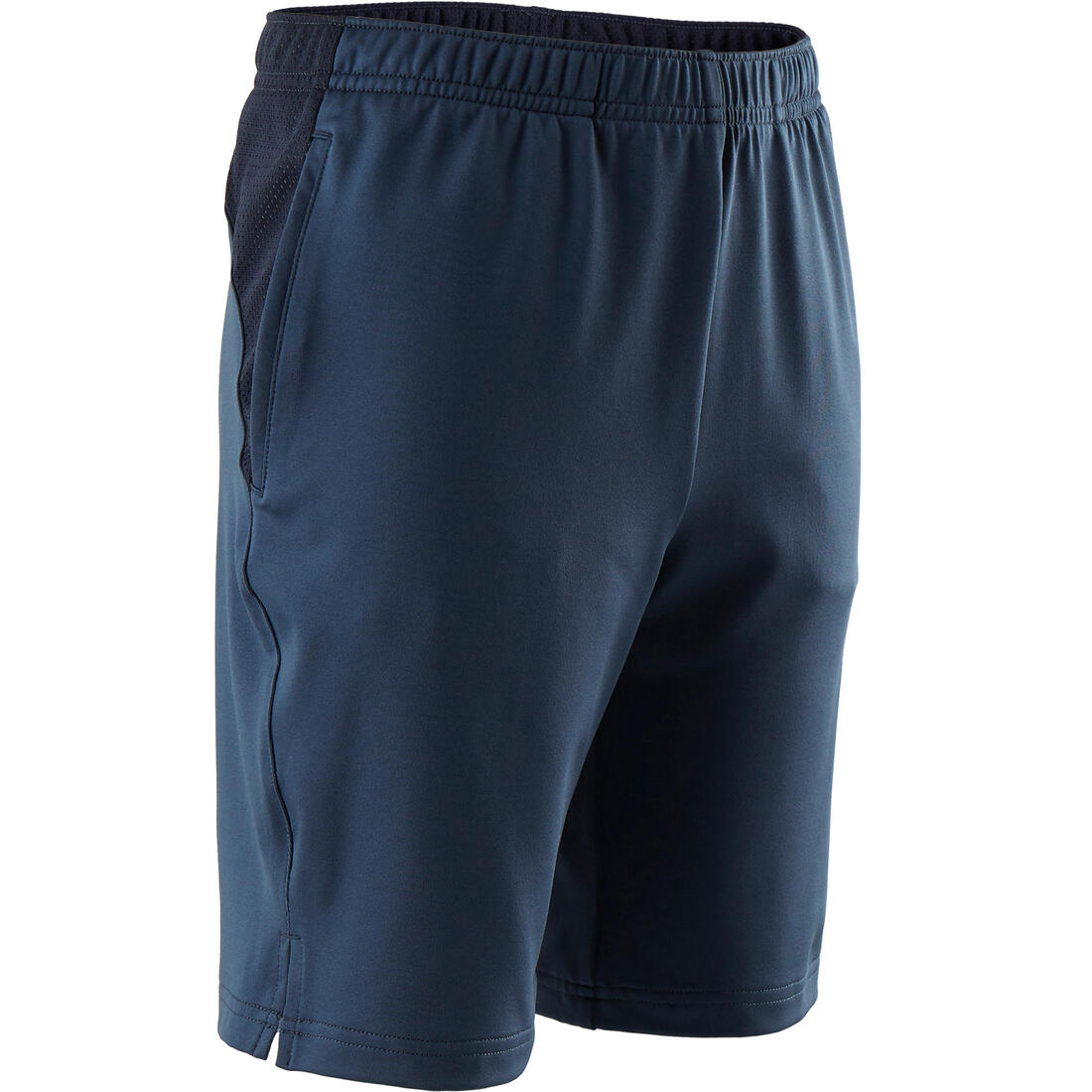 Short synthétique respirant S500 garçon GYM ENFANT bleu