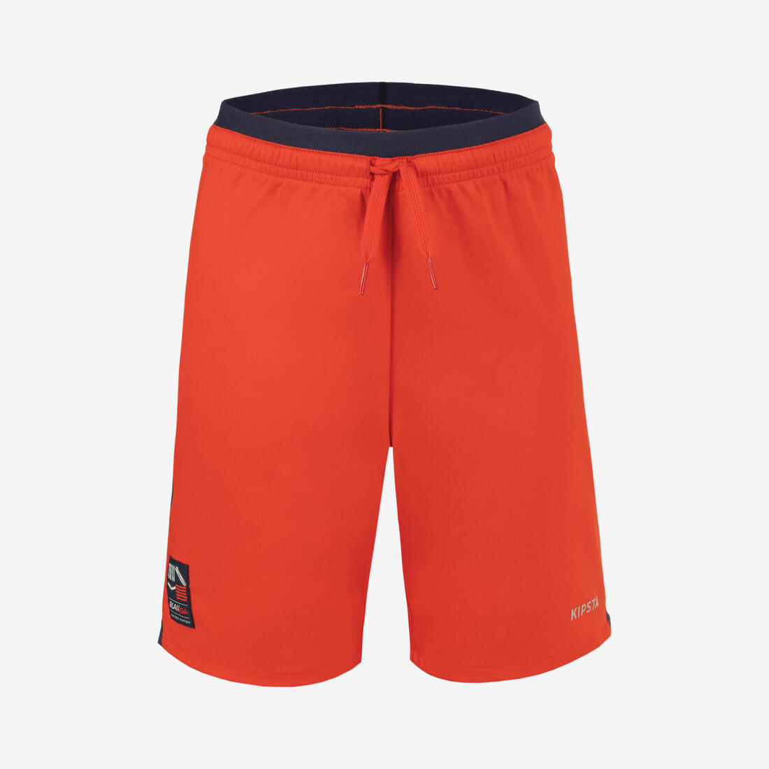 Short de football enfant F520 bleu et