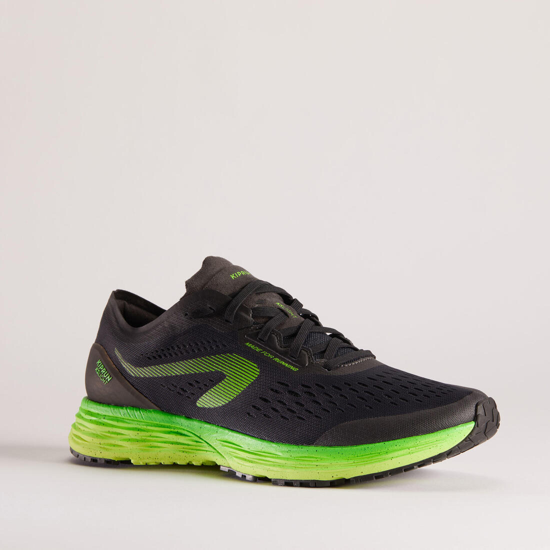 CHAUSSURES DE RUNNING HOMME KIPRUN KSLIGHT NOIR VERT EDITION LIMITEE