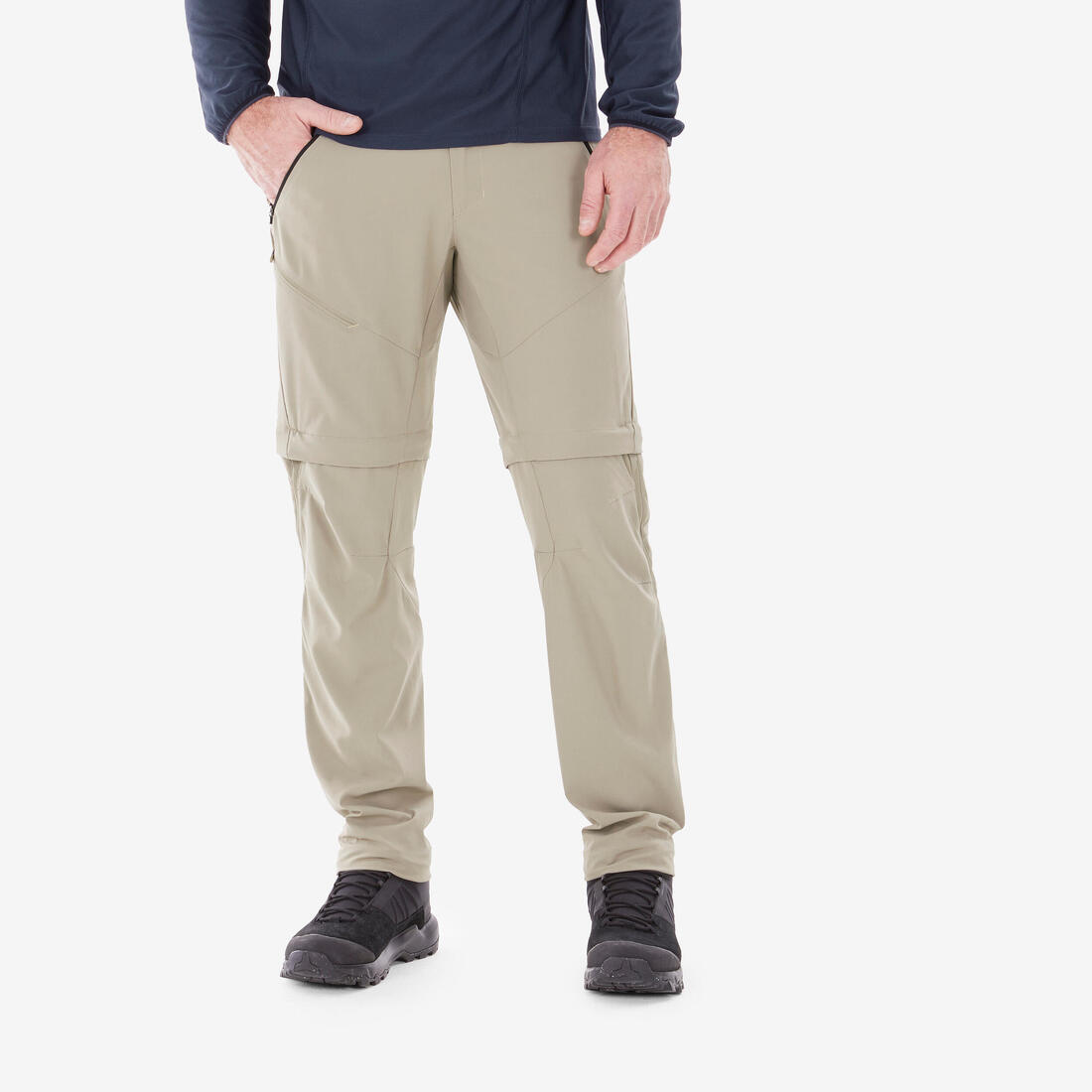 Pantalon modulable de randonnée homme, MH500