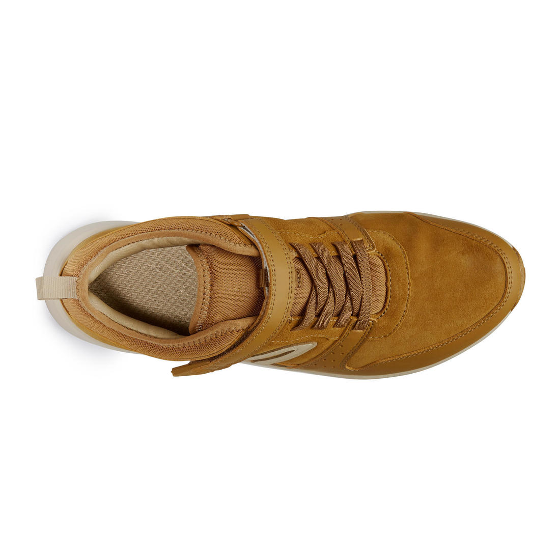 Chaussures cuir marche urbaine homme Actiwalk Easy Leather camel