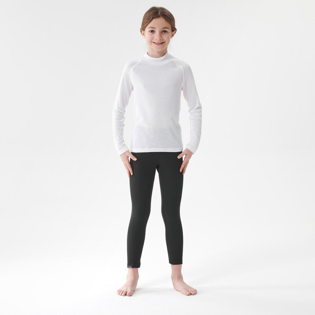 Sous-vêtement thermique de ski enfant - BL 100 haut