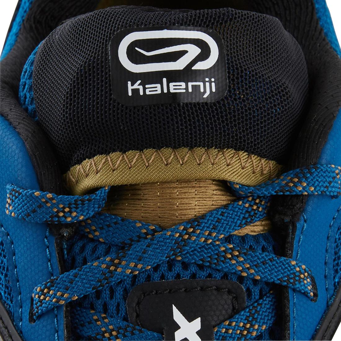 Chaussures de trail running pour homme XT7 bleue et bronze