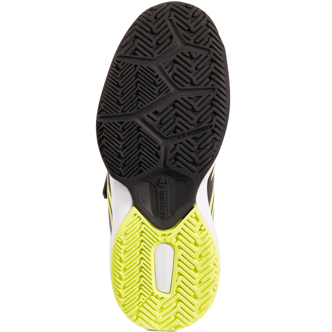 CHAUSSURES ENFANT TENNIS ARTENGO TS560 KD BLACK YELLOW