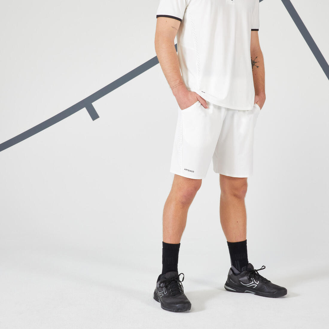 SHORT DE TENNIS HOMME - ARTENGO DRY+