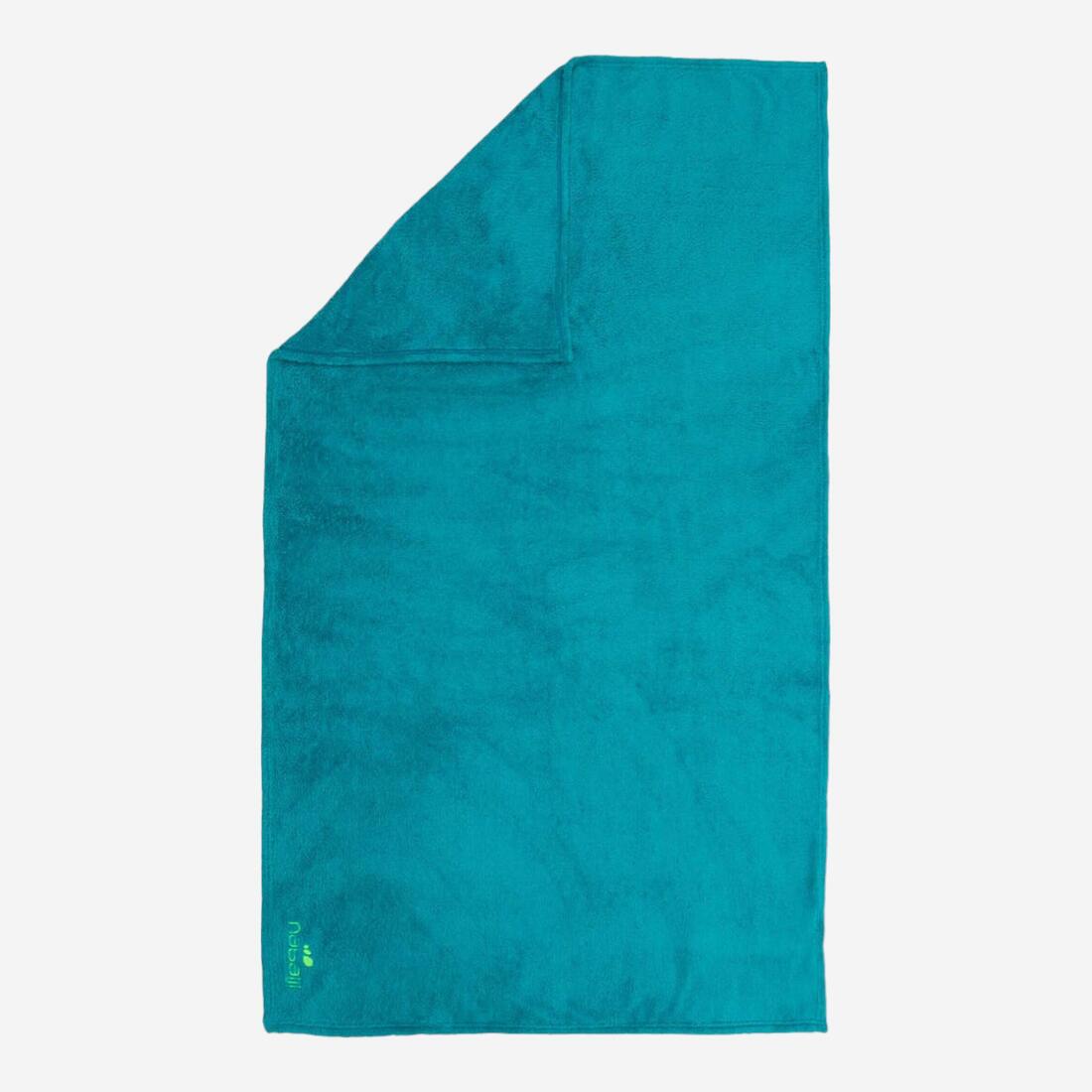 Serviette de bain microfibre ultra douce taille XL 110 x 175 cm