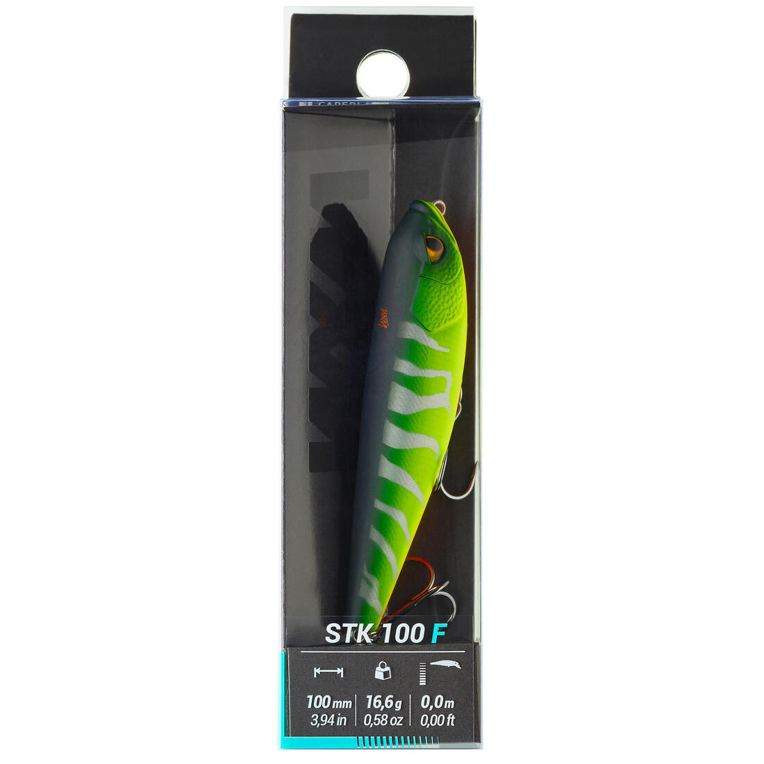 POISSON NAGEUR STICKBAIT WXM STK 100 F FIRETIGER