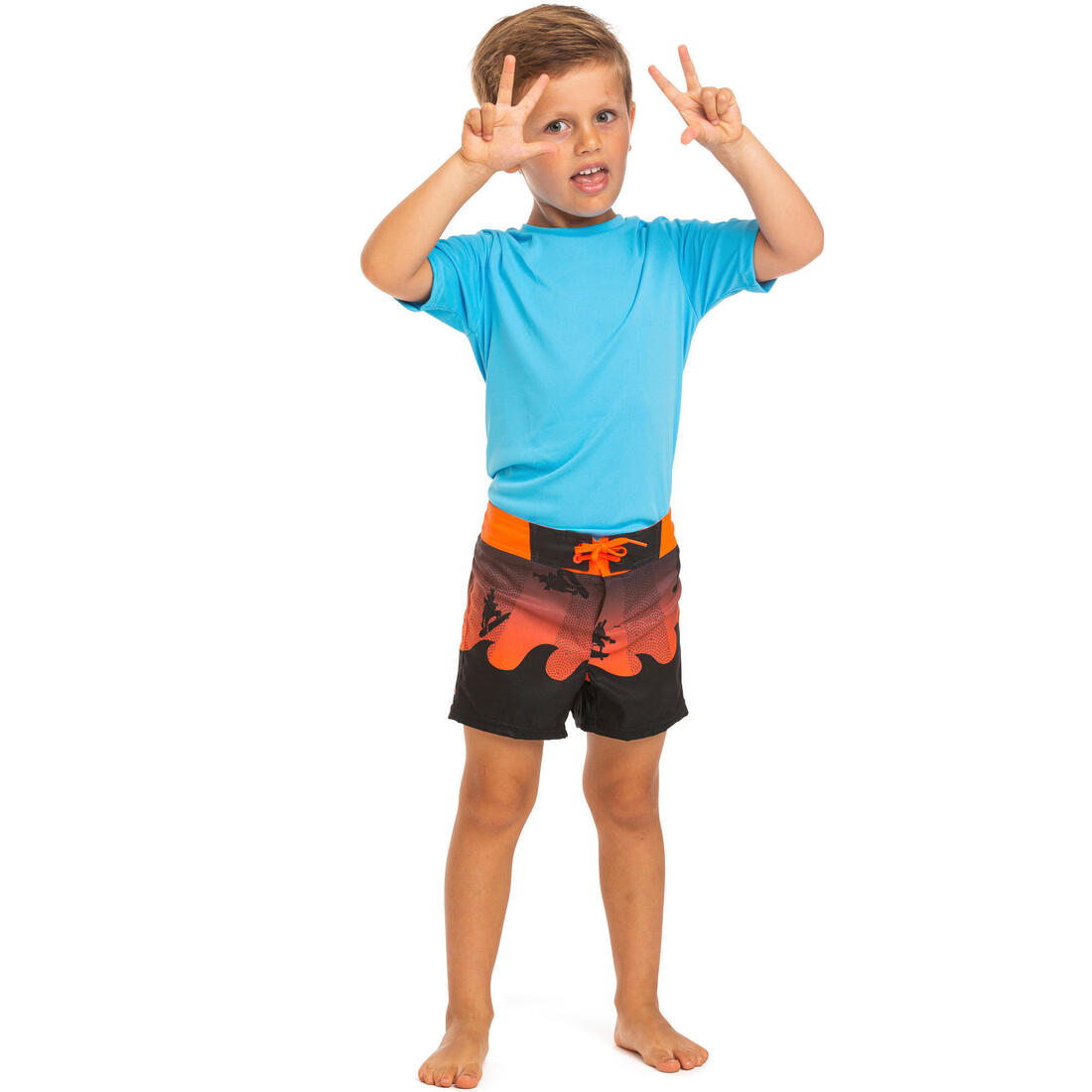 short de bain kid 500 vert