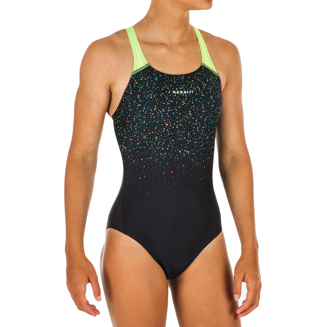 Maillot de bain de natation une pièce fille Kamyleon Star