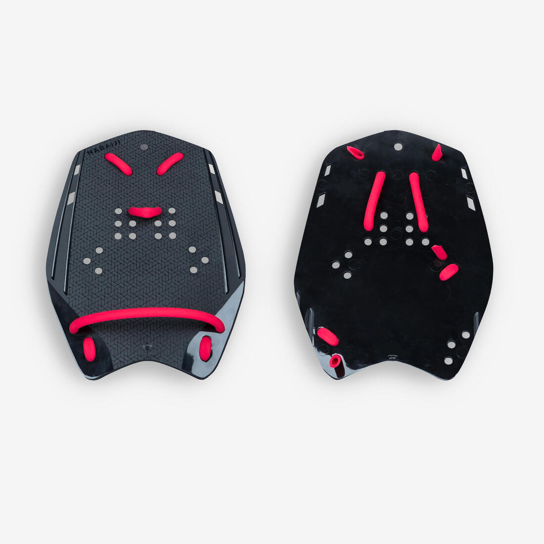 PLAQUETTES DE  NATATION  900 L NOIR ROUGE