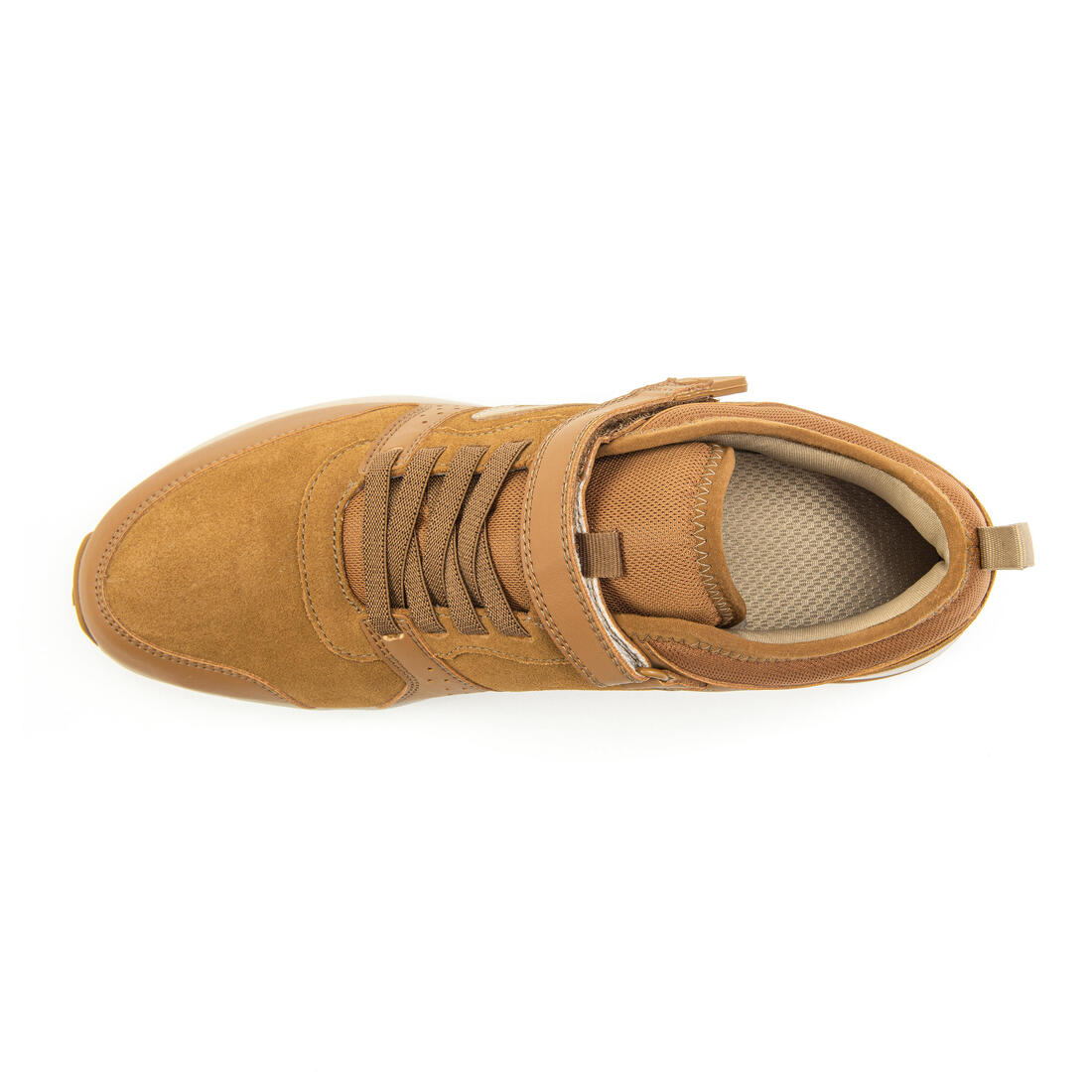 Chaussures cuir marche urbaine homme Actiwalk Easy Leather camel