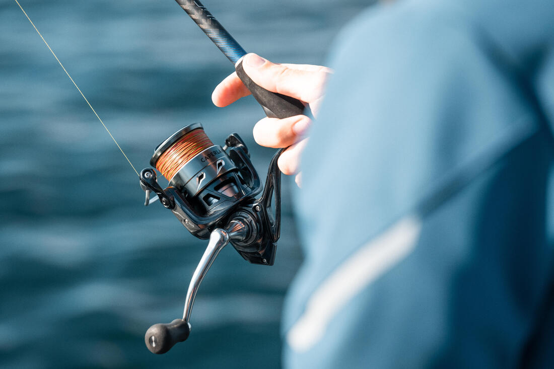 Moulinet spinning pêche aux leurres en mer ILICIUM-500 4000