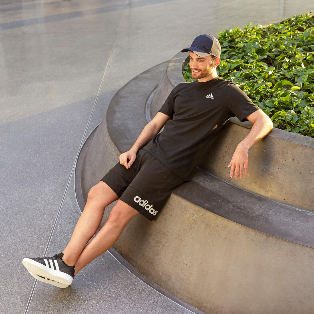 T-SHIRT DE FITNESS ADIDAS HOMME NOIR