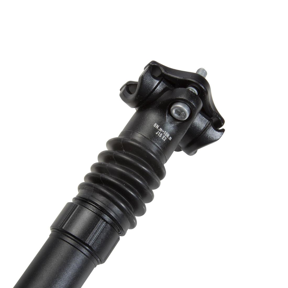 Tige de selle suspendue diamètre 27,2 mm et adaptateur de 29,8 et 31,8 mm