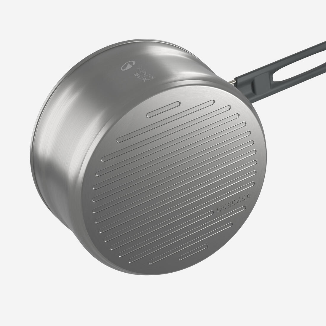 Popote camp du randonneur 500 inox + revêtement anti-adhésif 2 personnes 2,1l