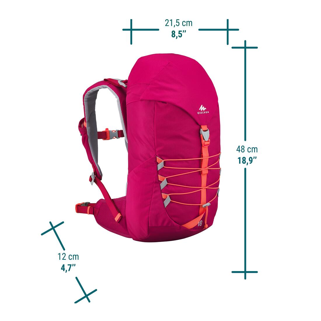 Sac à dos de randonnée enfant 7-15 ans 18L - MH500