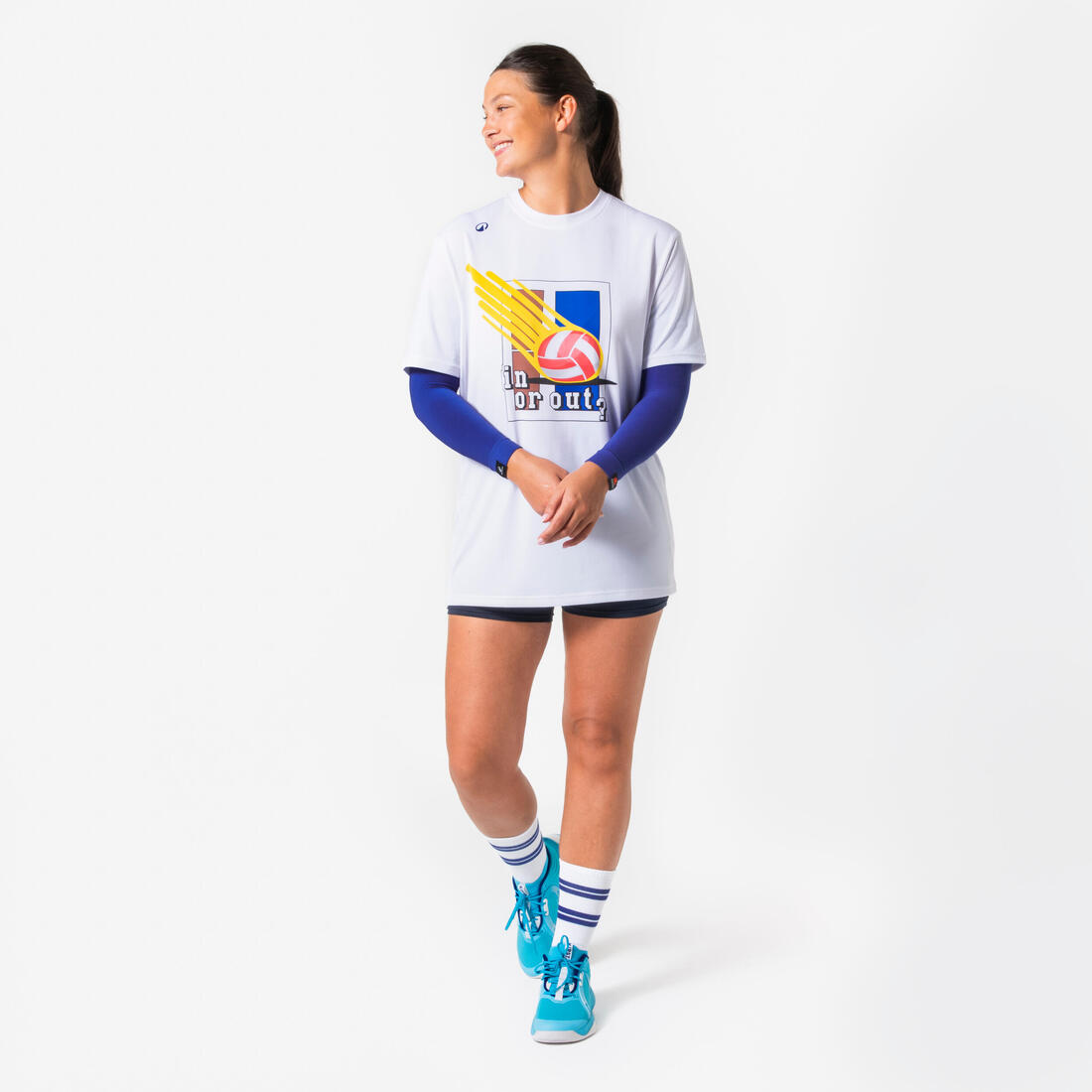 Manchons de volley officiels de la VNL adulte, VAP500 bleu