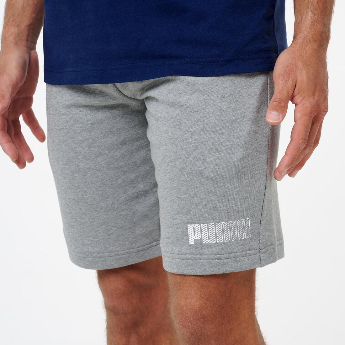 Short de fitness en coton homme