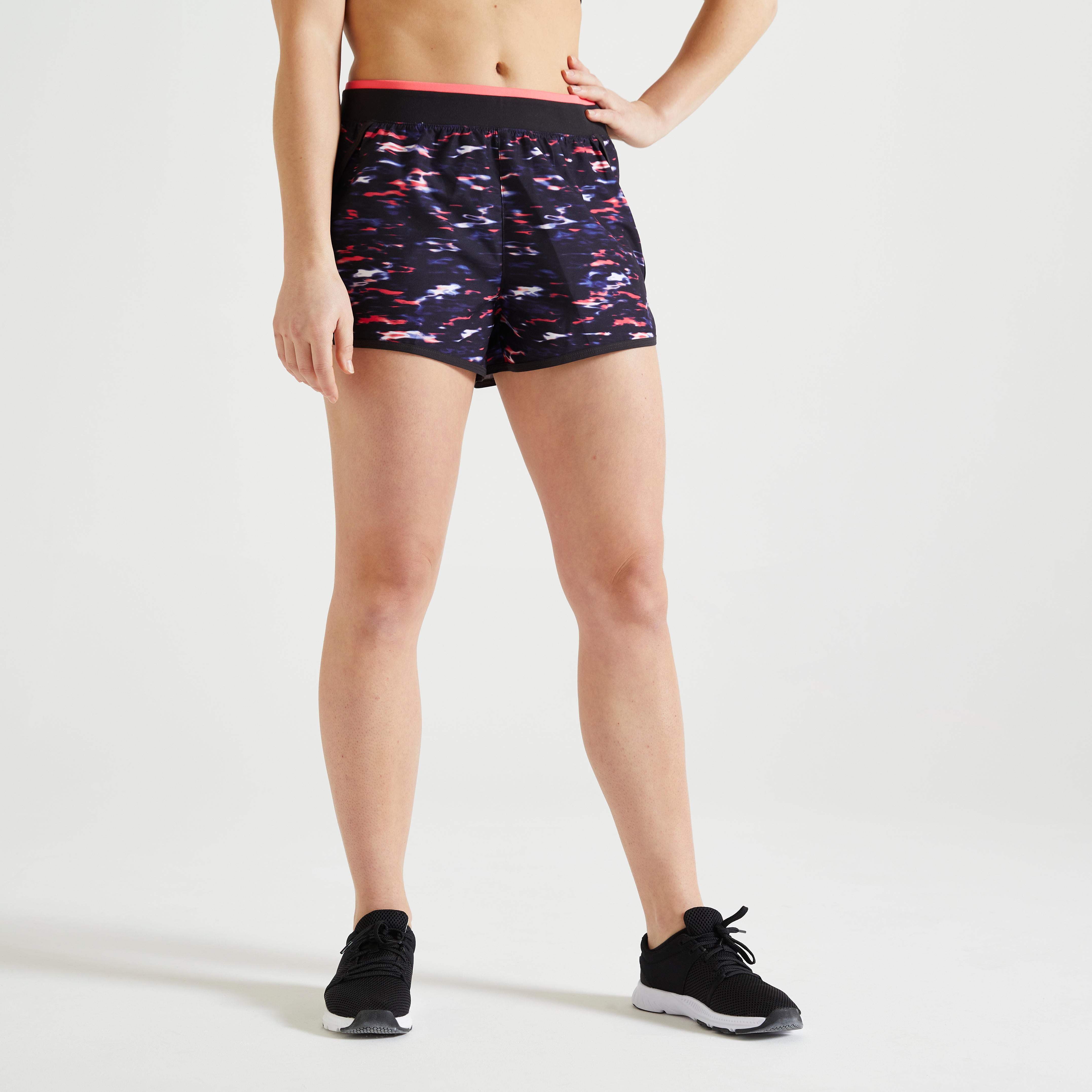 Short Fitness ample – rose