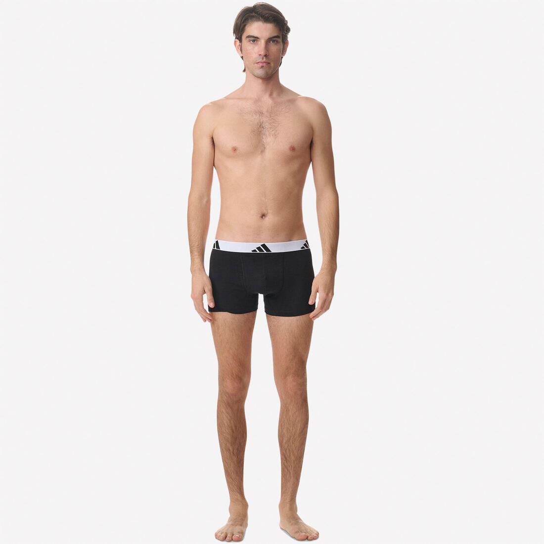 Lot de 2 boxers homme, noir et blanc