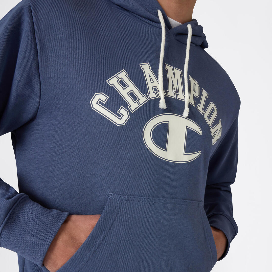 Sweat à capuche homme, Champion, bleu marine