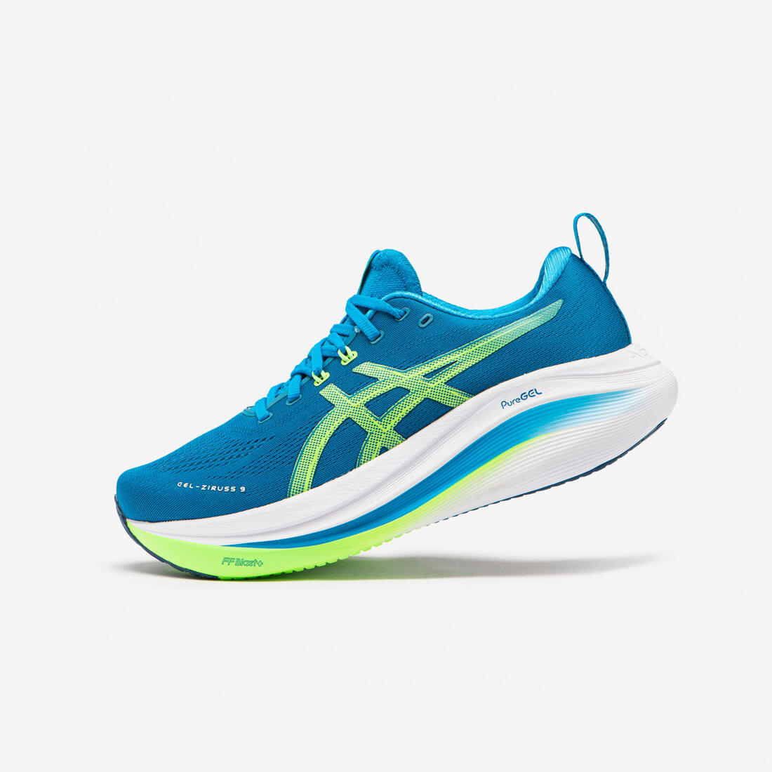 Chaussures de running homme, Asics Gel Ziruss 9 Bleu et