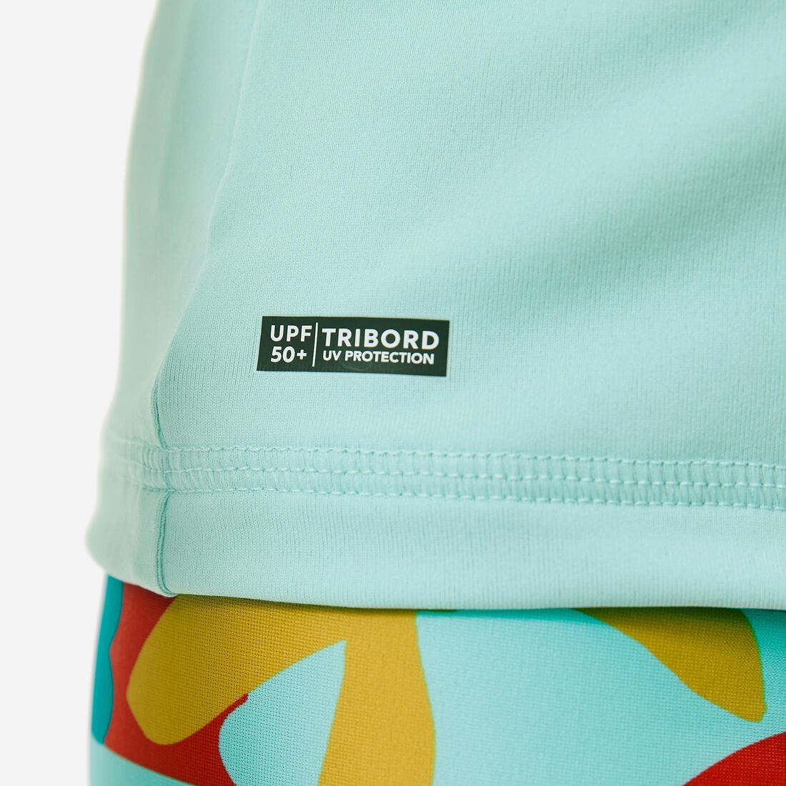 T-shirt anti uv bébé manches courtes corail