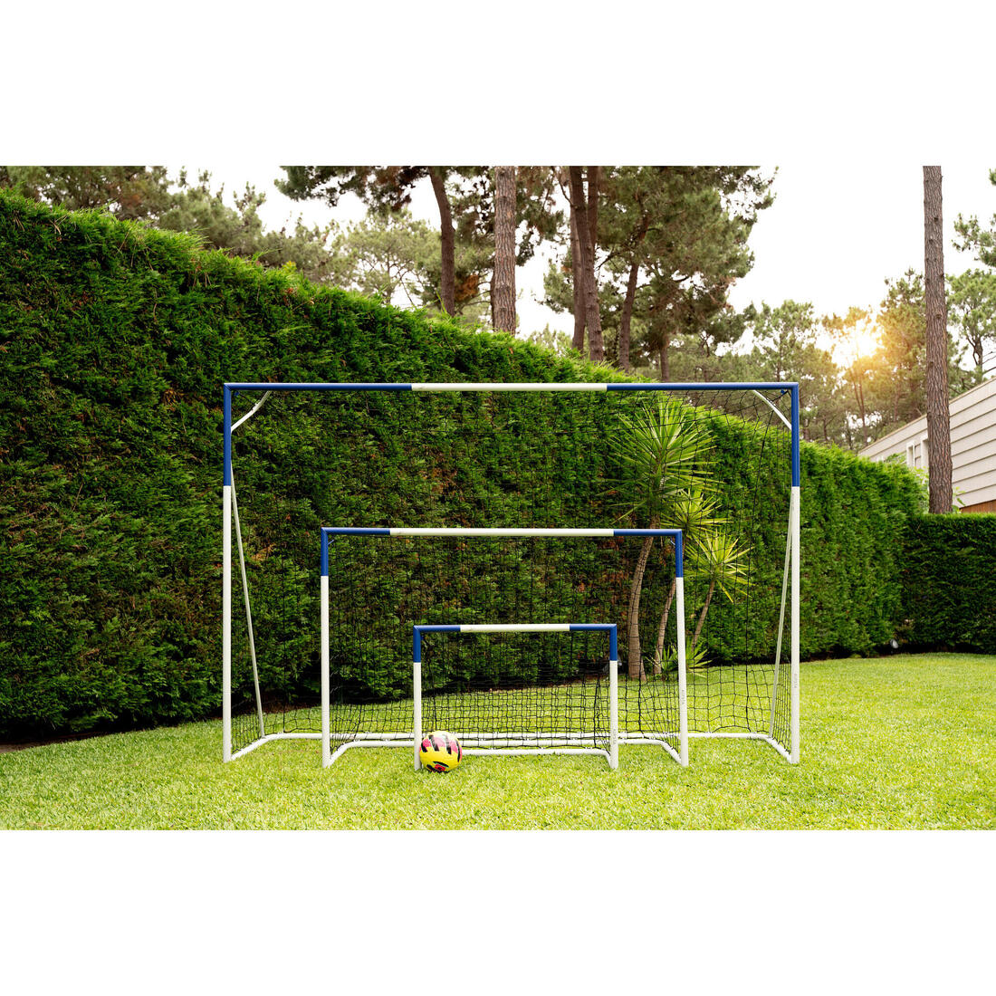But de football Classique S (95 cm x 70 cm) blanc - Garantie 5 ans