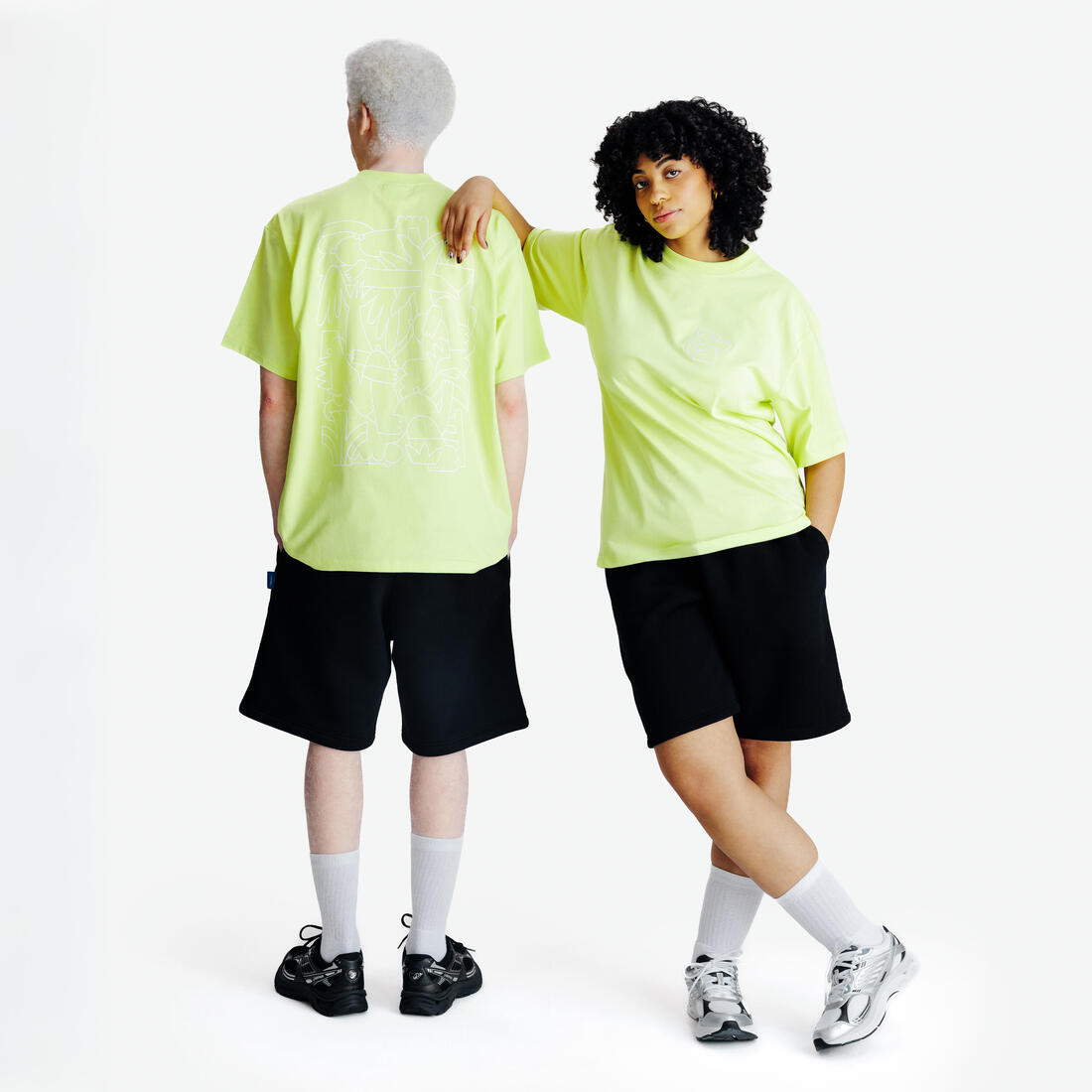 T-shirt graphique mixte
