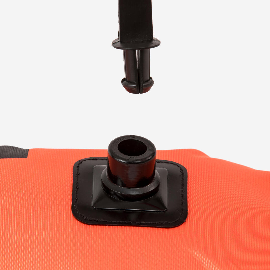 Bouée chasse sous-marine apnée - Beuchat bouée longue double enveloppe Orange