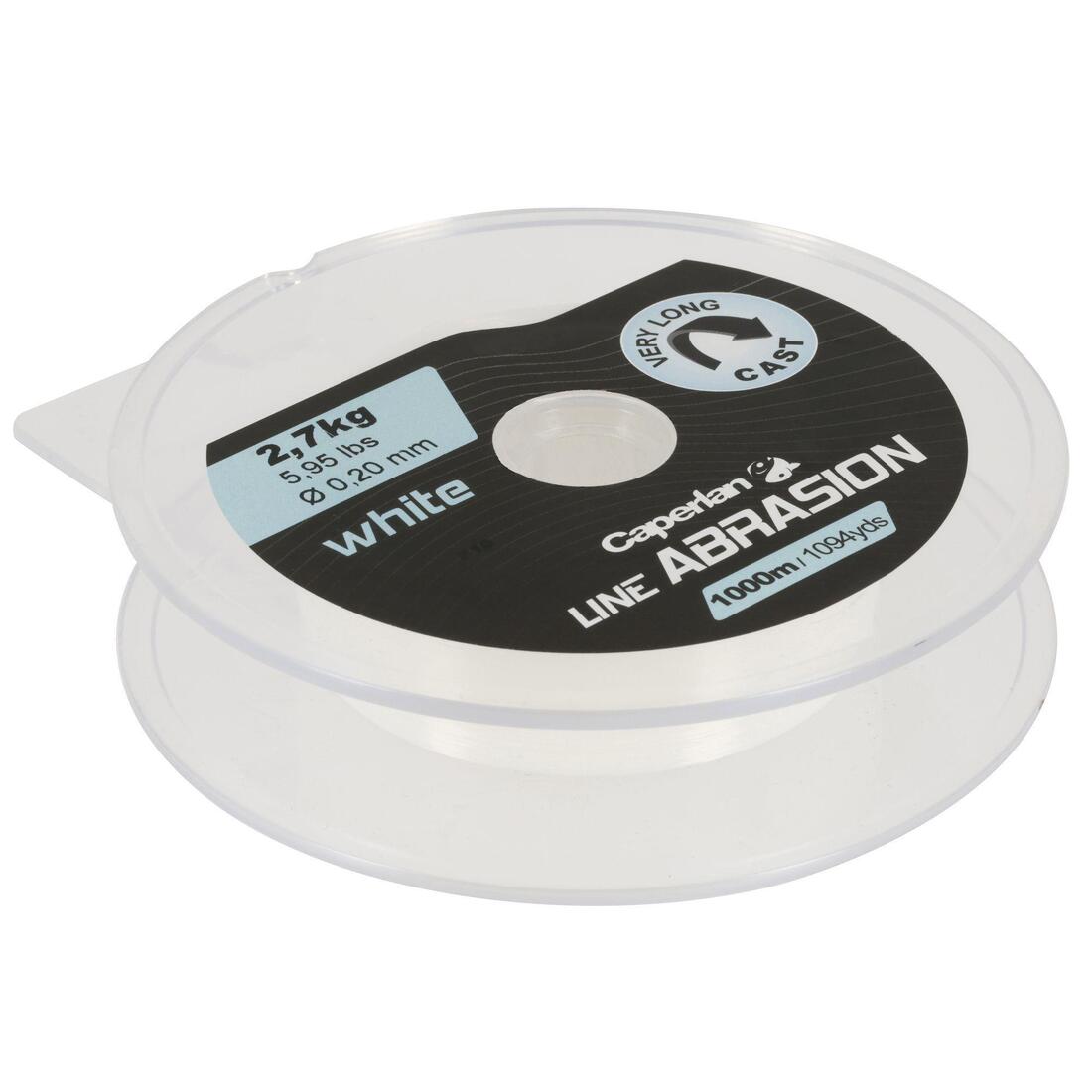Fil line abrasion white 1000m pêche en mer – 8353341