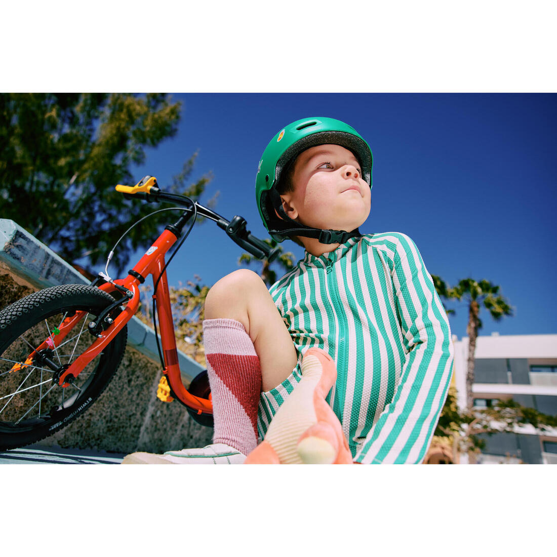 Casque velo enfant bol 47-59 cm, move 500