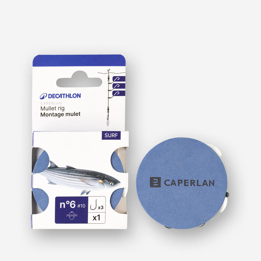 MONTAGE PECHE SURFCASTING MULET N°4